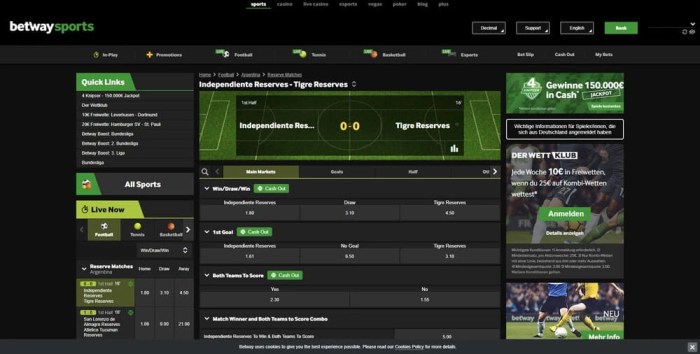 Betting football sites bookmakers